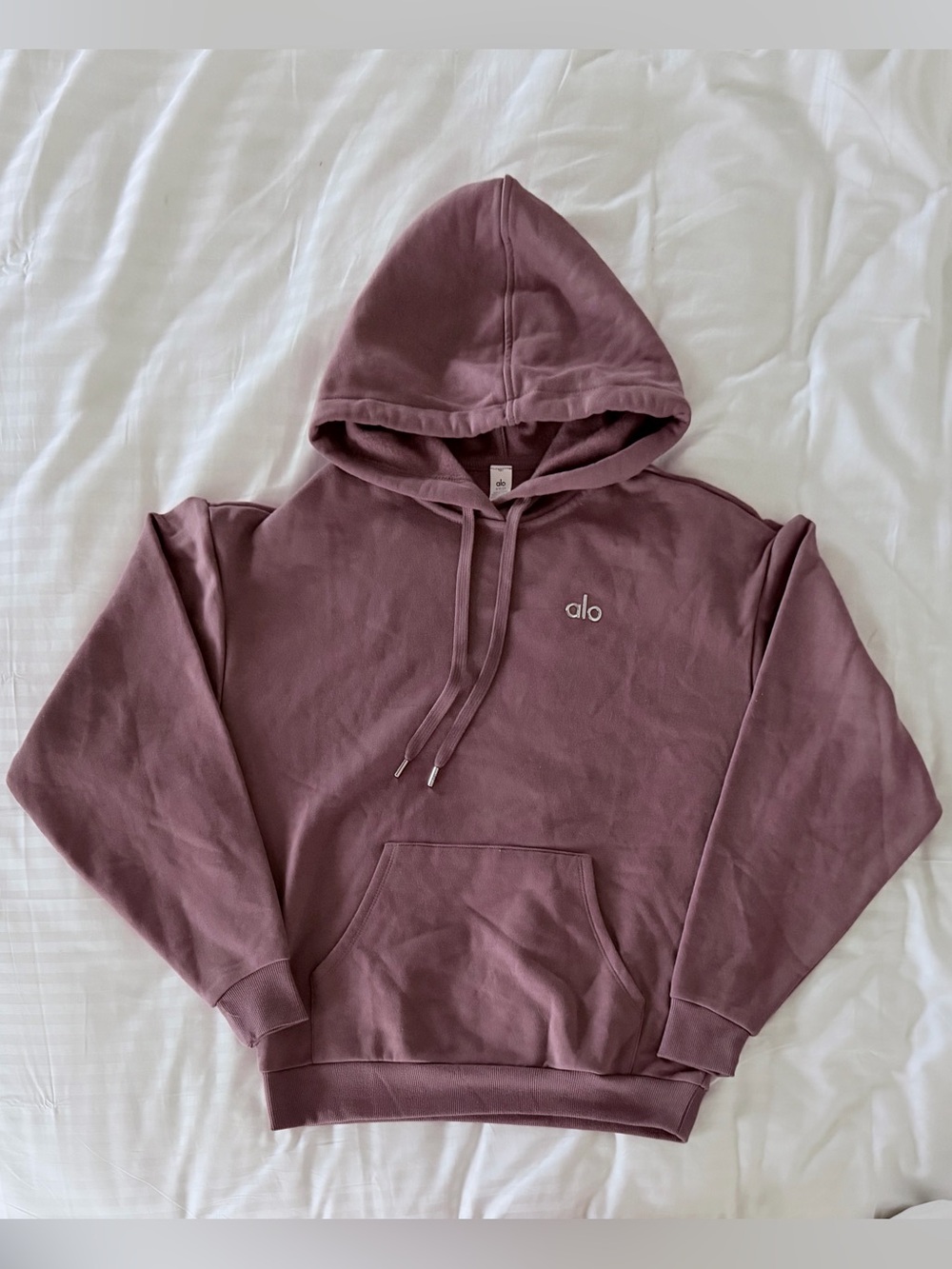 Alo Yoga Accolade Hoodie Smoky Quartz